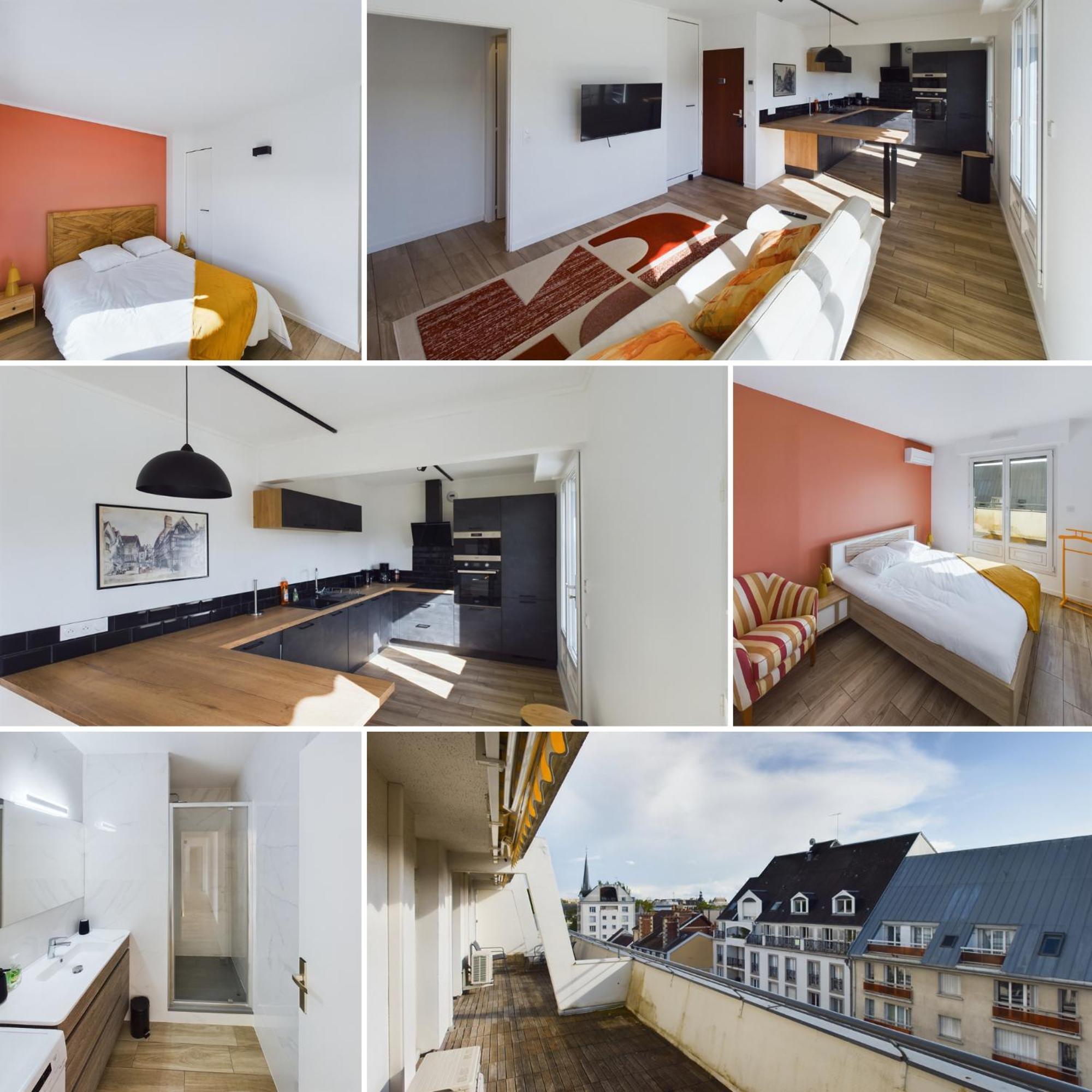 Apartmán Le Panorama Premium - Superbe Vue Troyes Exteriér fotografie