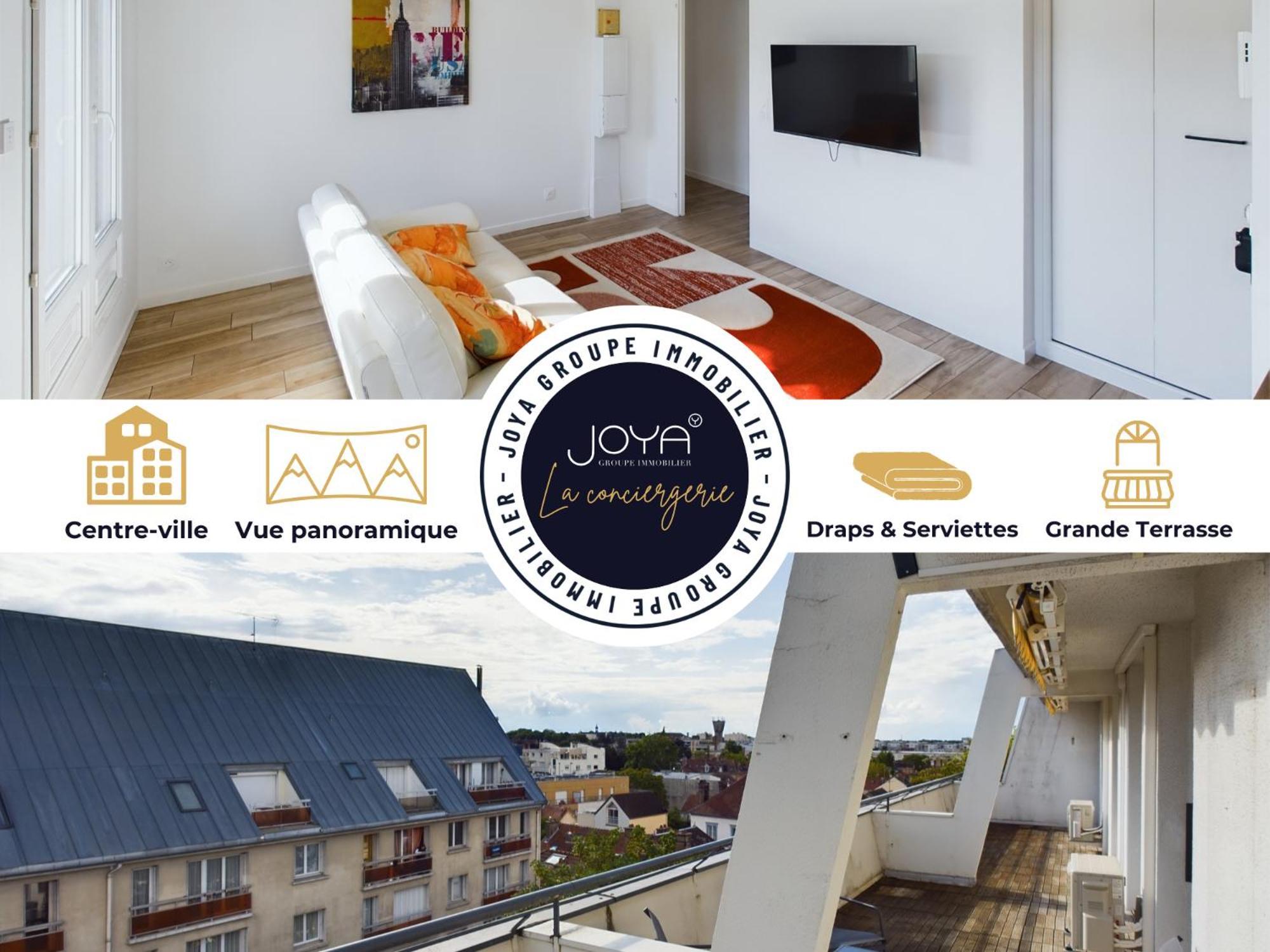 Apartmán Le Panorama Premium - Superbe Vue Troyes Exteriér fotografie